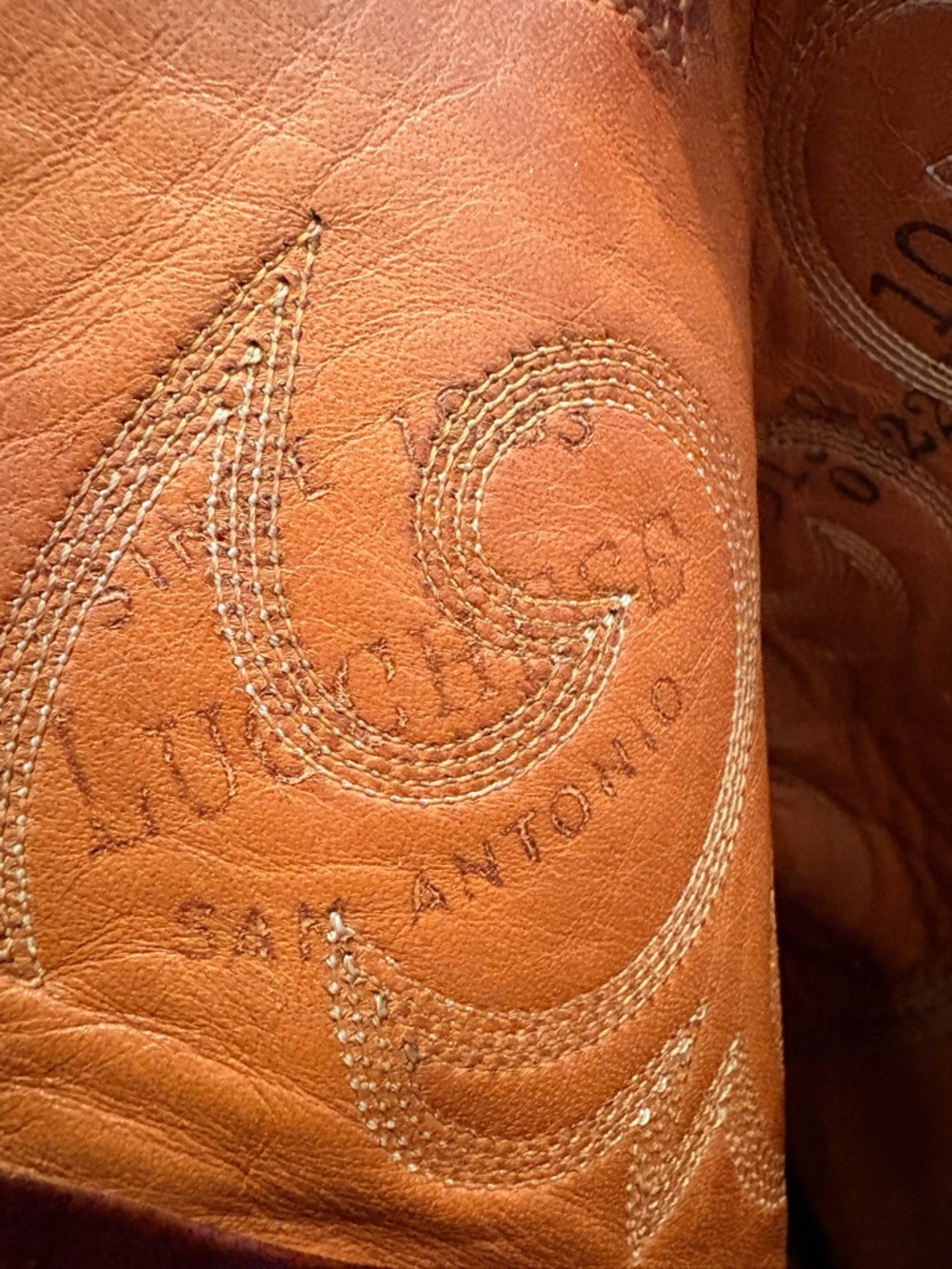 Lucchese Men’s Teju Lizard Leather Western Boots - Picture 6 of 6